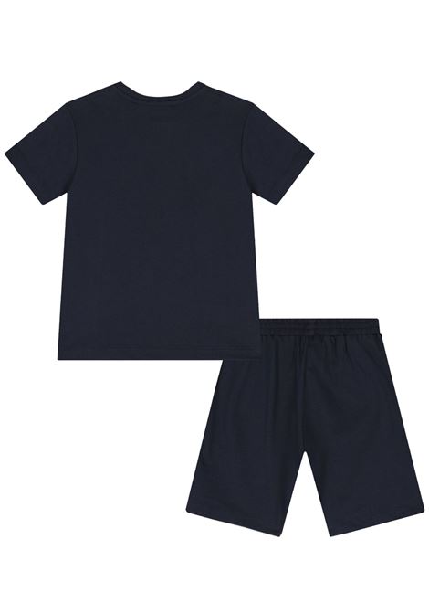 Completo bambino blu in cotone LA MARTINA | V3E5025203/MABLU